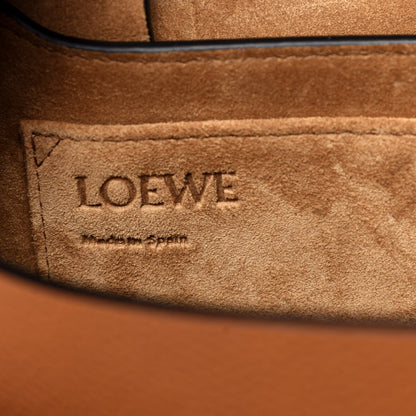 Loewe Grained Calfskin Small Gate Crossbody Bag Caramel Pecan 6 of 8