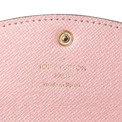 Louis Vuitton Damier Ebene Rosalie Coin Purse Rose Ballerine 5 of 7