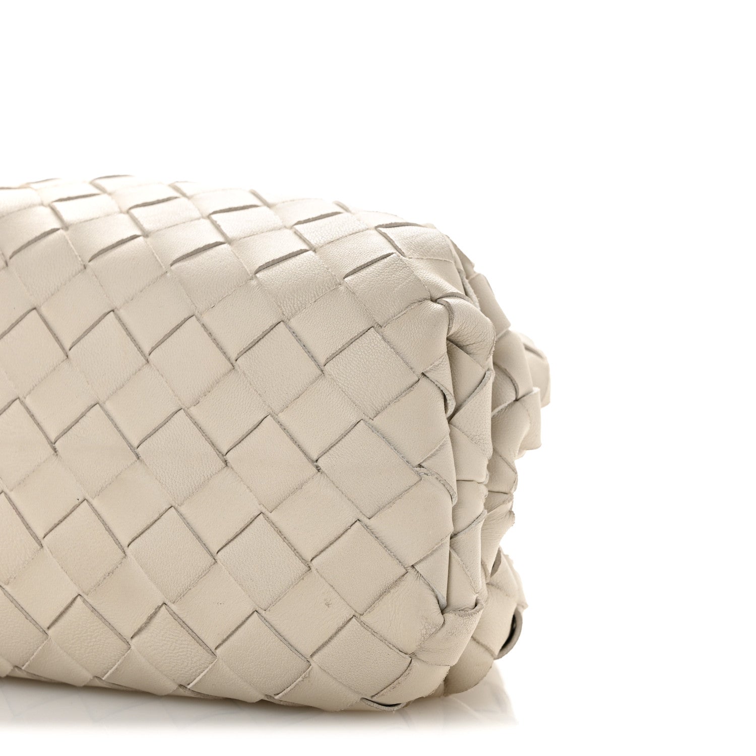 Bottega Veneta Nappa Maxi Intrecciato The Pouch Oversized Clutch Plaster 10 of 13