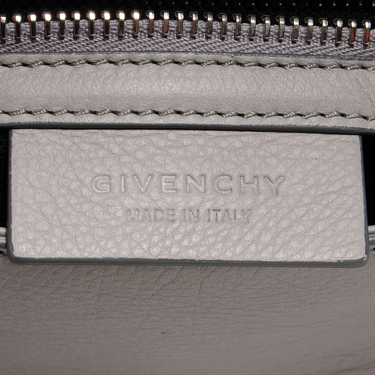 Givenchy Textured Calfskin Small Pandora Pure Flap Bag Pearl Grey 11 of 11