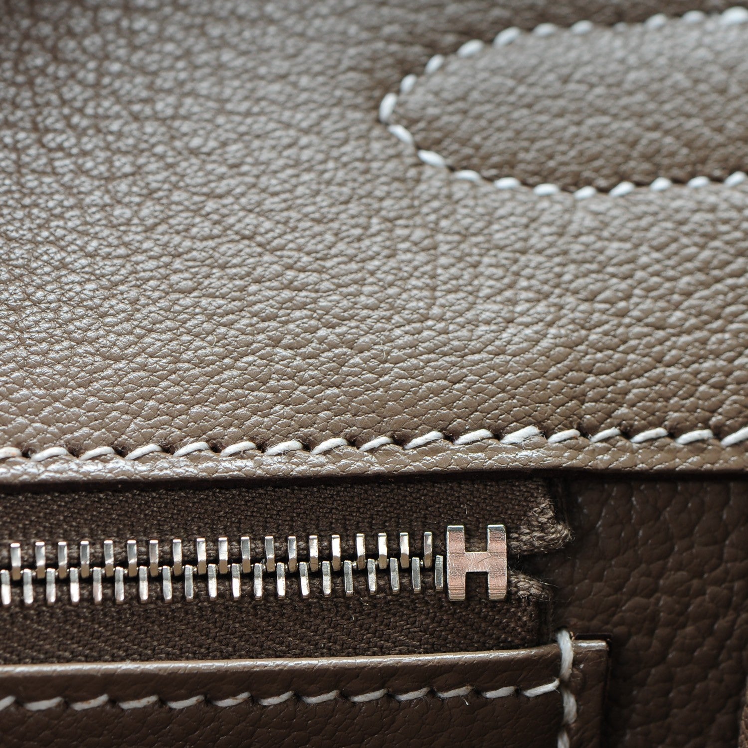 Hermes Taurillon Clemence Birkin 35 Etoupe 13 of 25