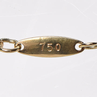 Tiffany 18K Yellow Gold Elsa Peretti Small Open Heart Pendant Necklace 7 of 8
