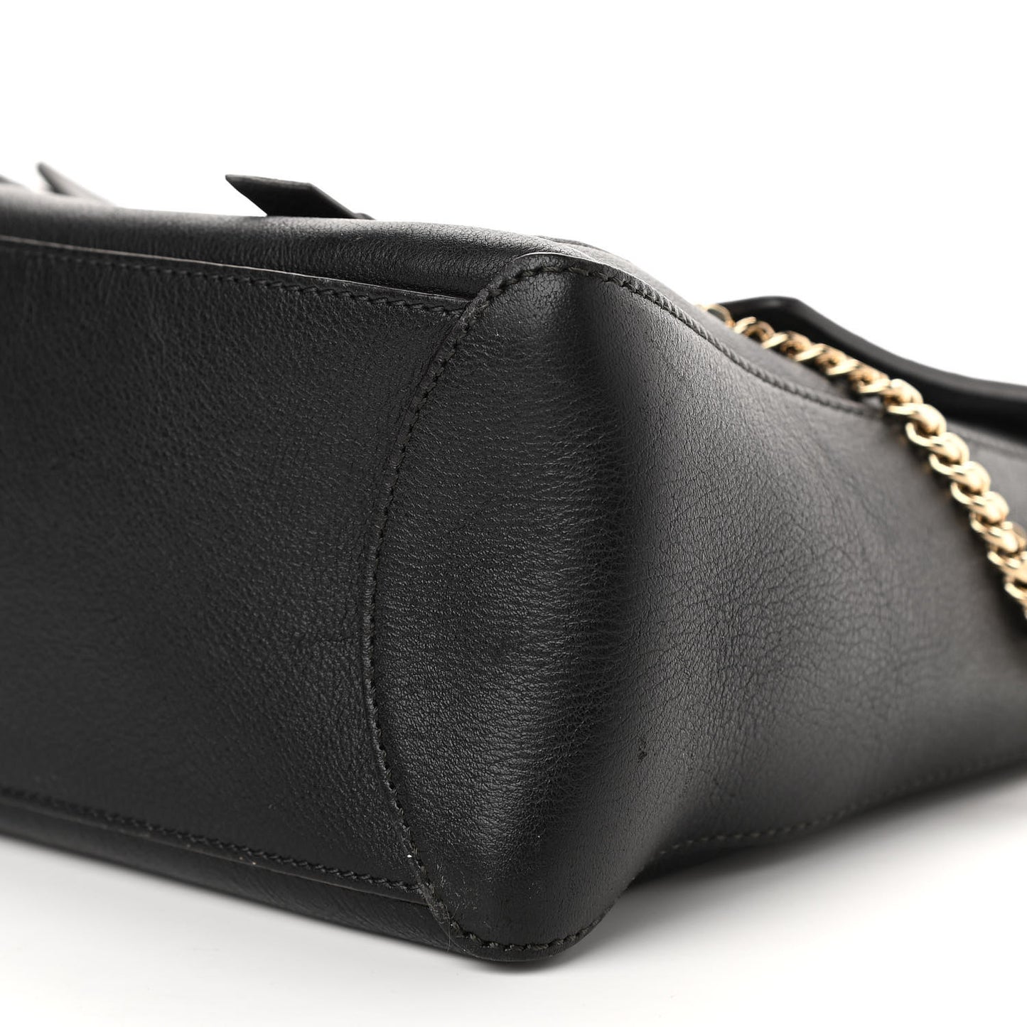 Calfskin Small Faye Day Shoulder Bag Black