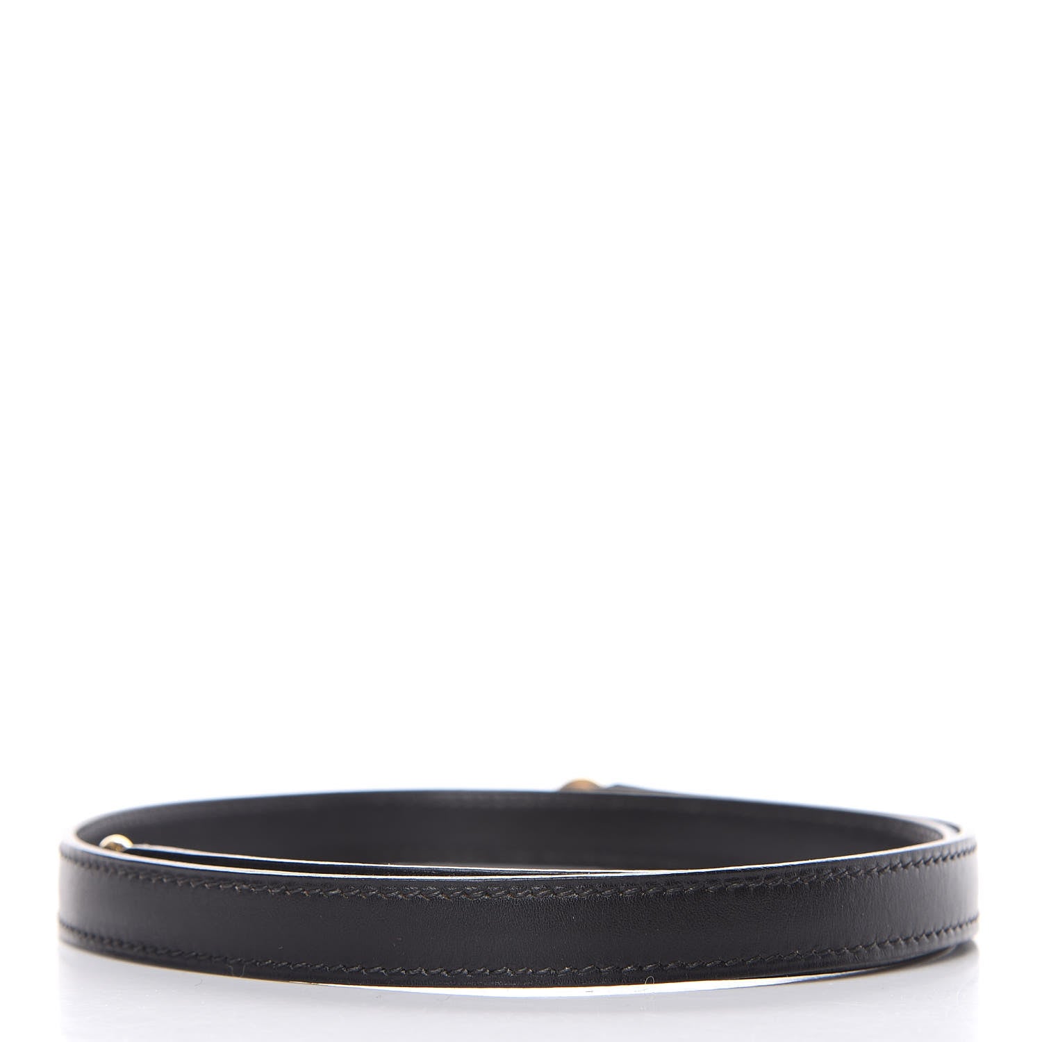 Hermes Box Kelly Shoulder Strap Black 2 of 4