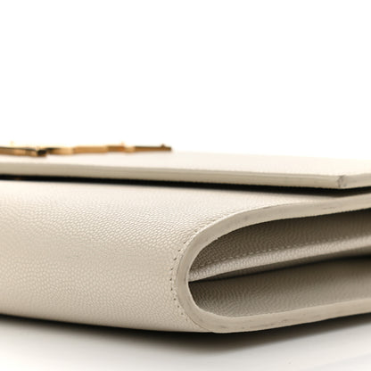 Saint Laurent Grain de Poudre Mini Uptown Crossbody Bag Crema Soft 10 of 14