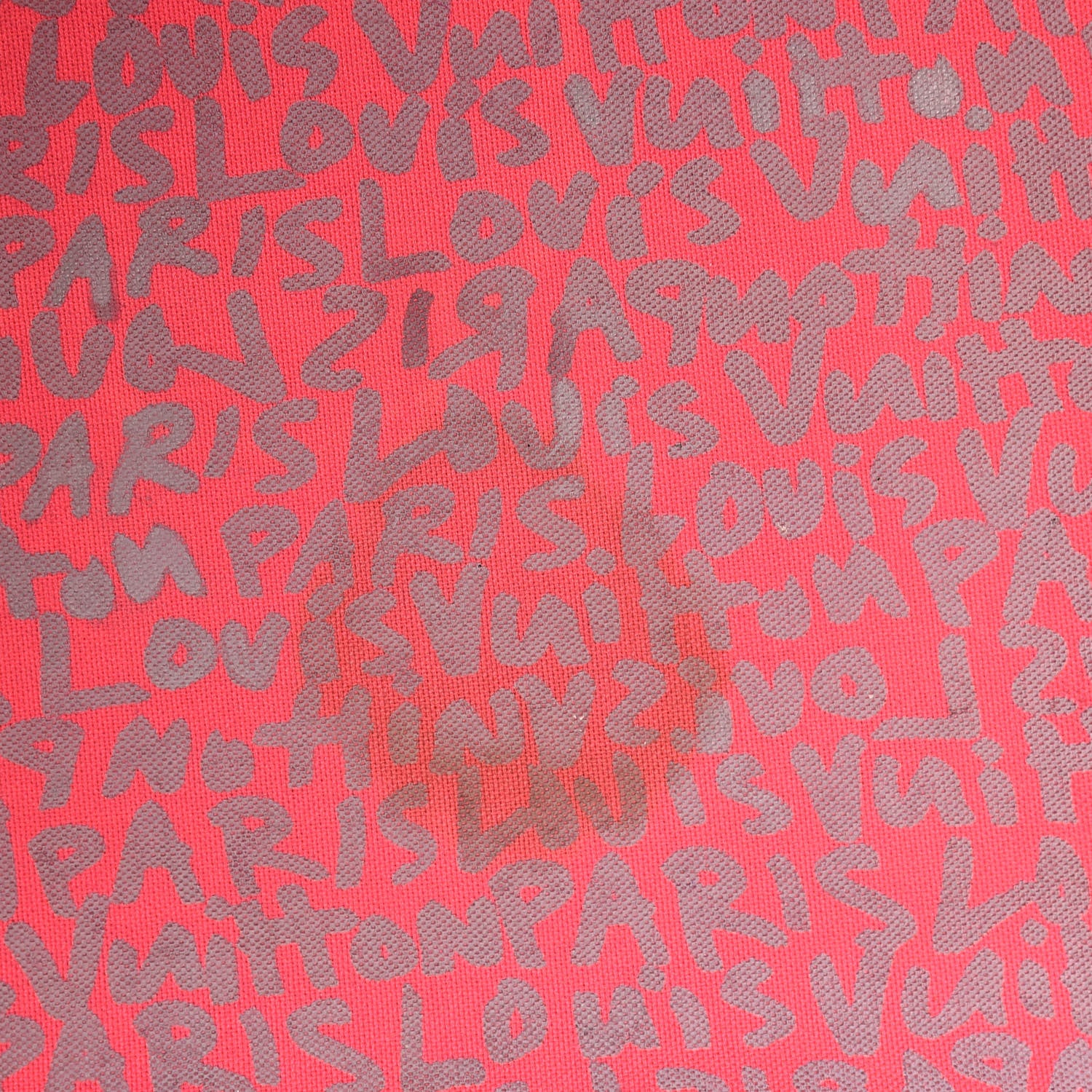 Louis Vuitton Monogram Graffiti Neverfull GM Fuchsia 11 of 17