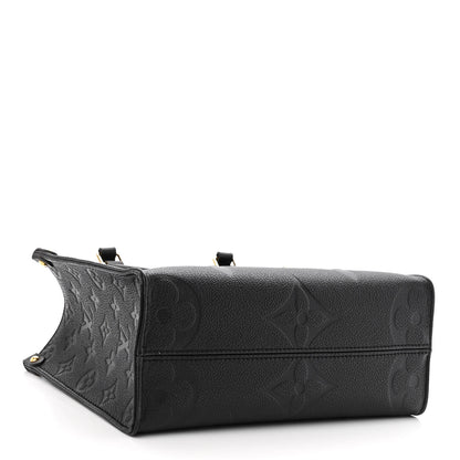 Louis Vuitton Empreinte Monogram Giant Onthego PM Black 4 of 9