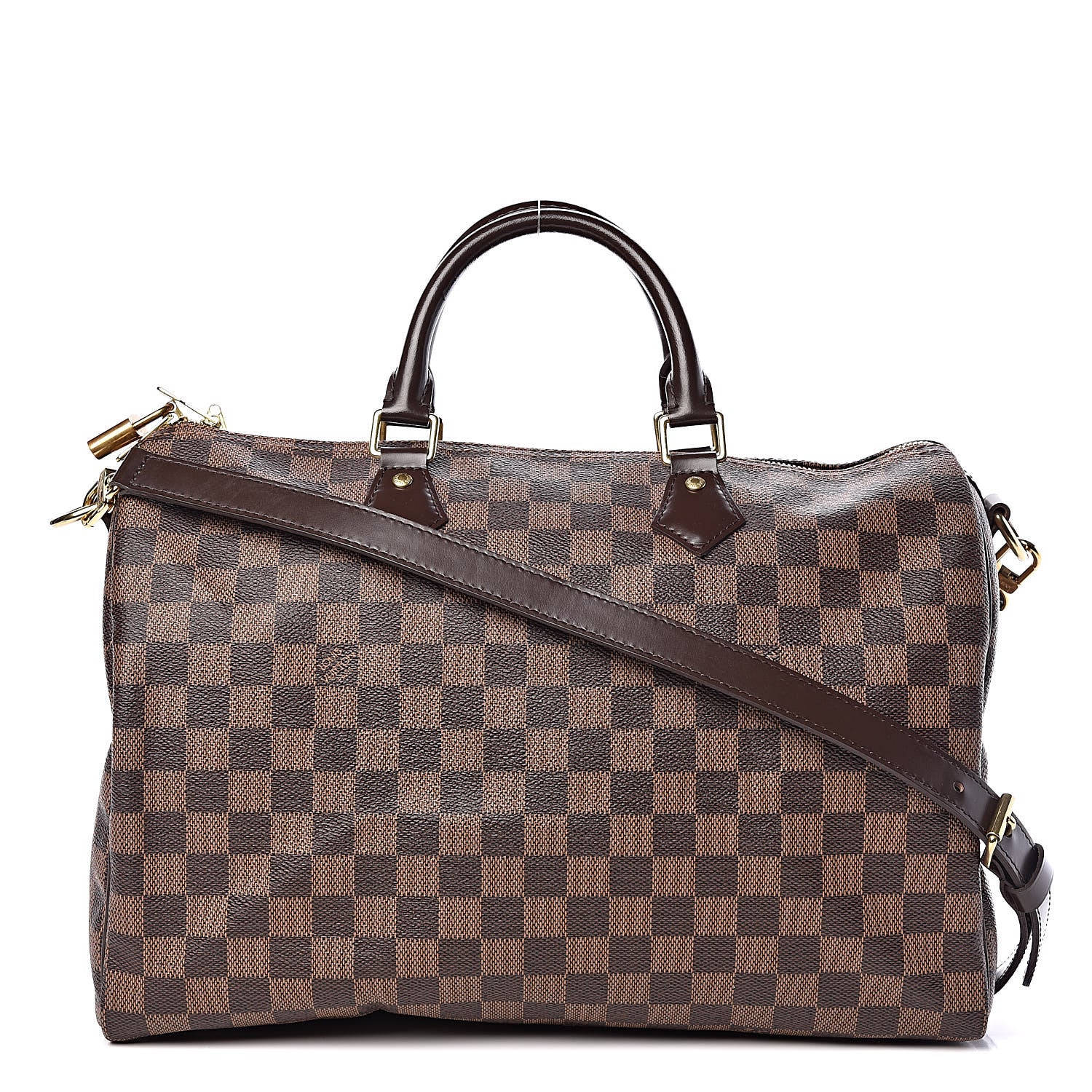 Louis Vuitton Damier Ebene Speedy Bandouliere 35 1 of 11