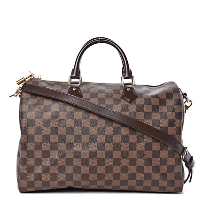Louis Vuitton Damier Ebene Speedy Bandouliere 35 1 of 11