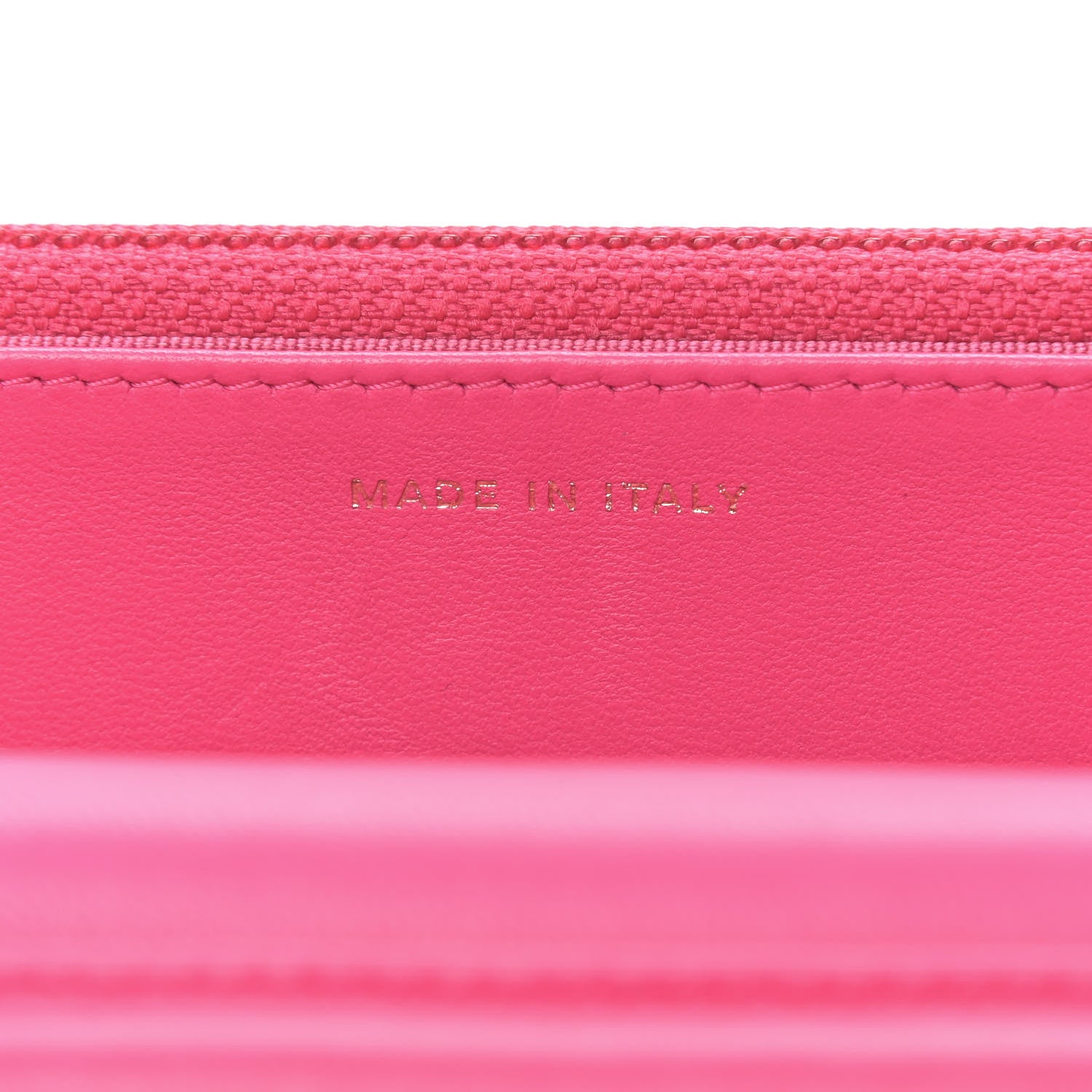 Chanel Lambskin Quilted Wallet On Chain WOC Pink 7 of 10