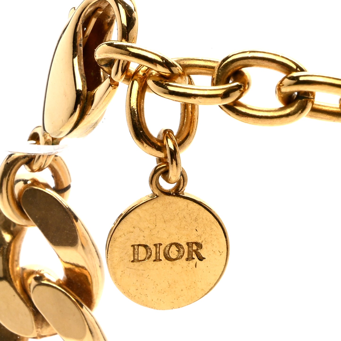 Metal Danseuse Etoile Chain Choker Necklace Gold