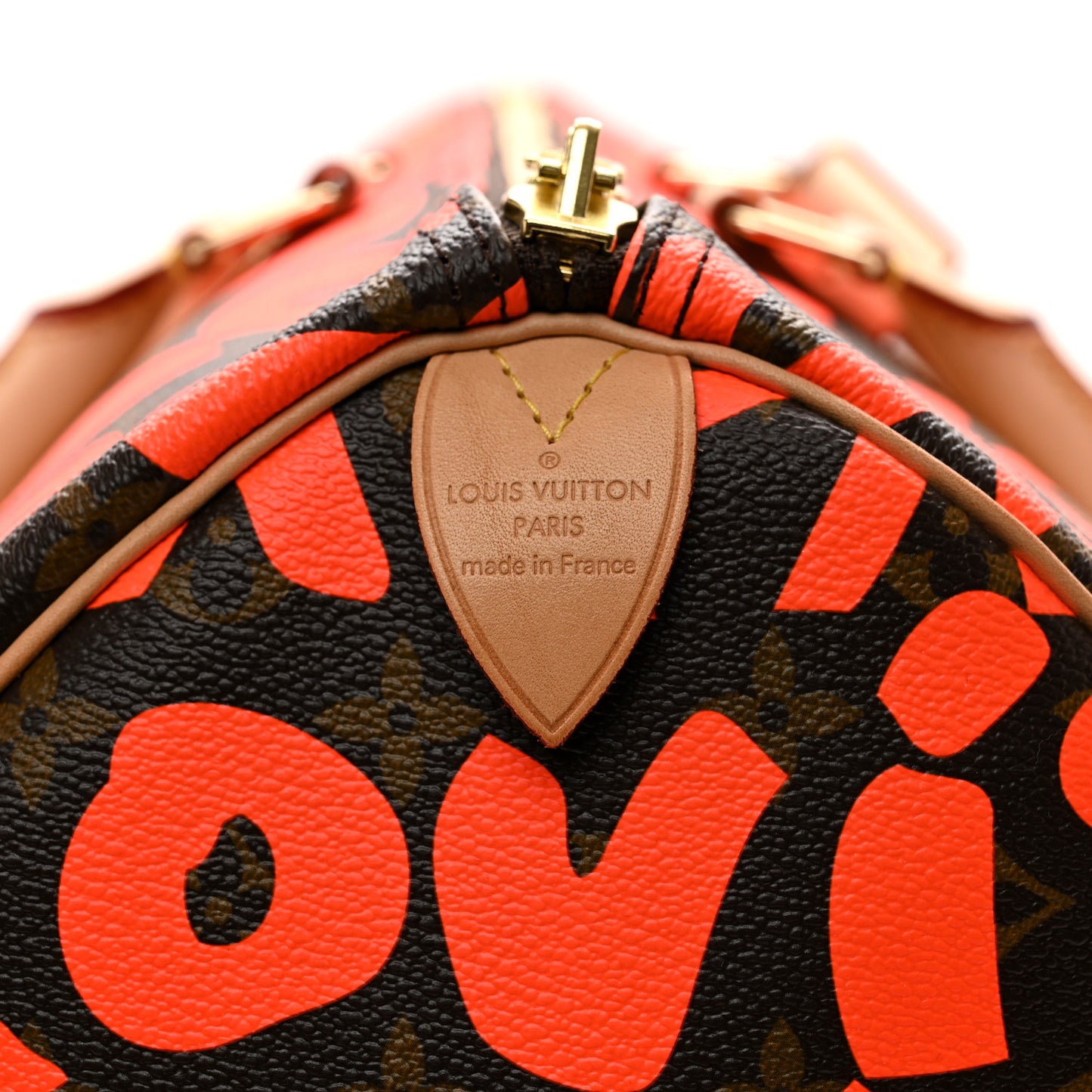 Monogram Graffiti Keepall 50 Orange