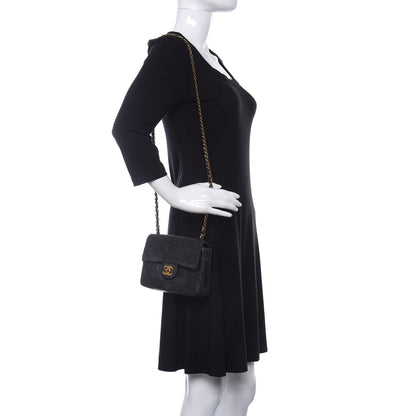 Chanel Lambskin Quilted Mini Square Flap Black 2 of 11