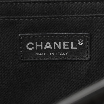Chanel Vinyl Quilted In the Business Flap Bag Black 6 of 19