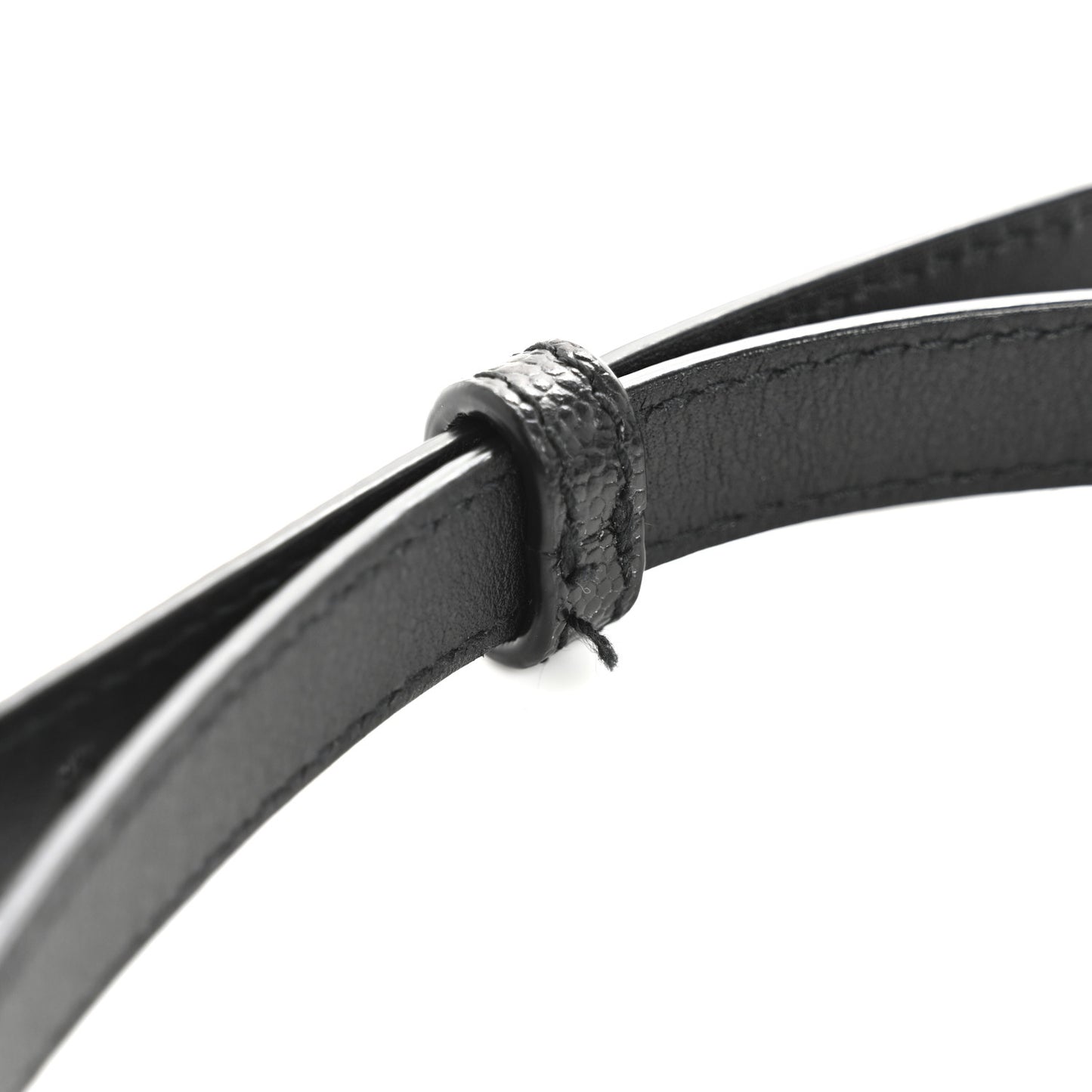 Grain De Poudre Monogram Kate Belt Bag Black