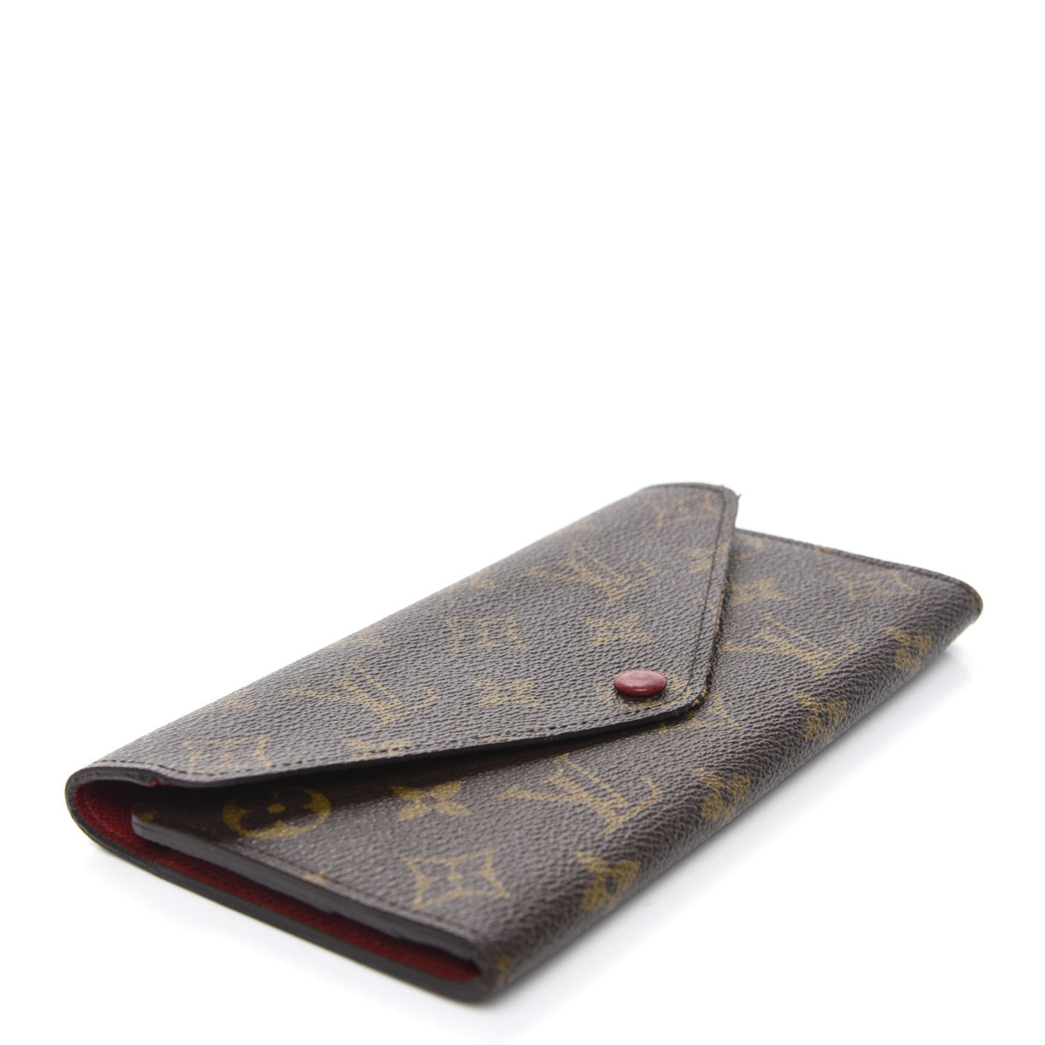 Louis Vuitton Monogram Josephine Wallet Red 4 of 8