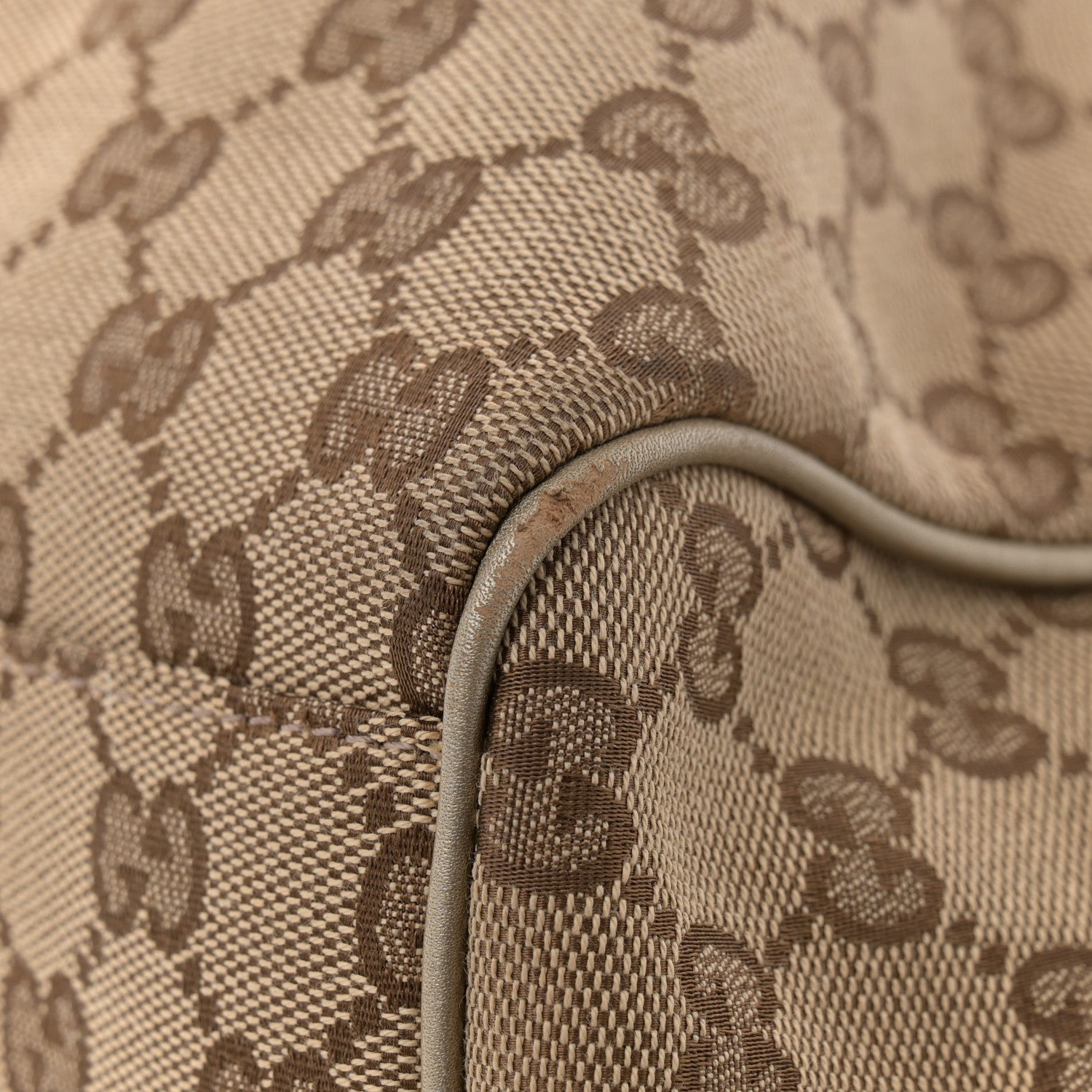 Gucci Metallic Monogram Large Sukey Tote Champagne 13 of 13