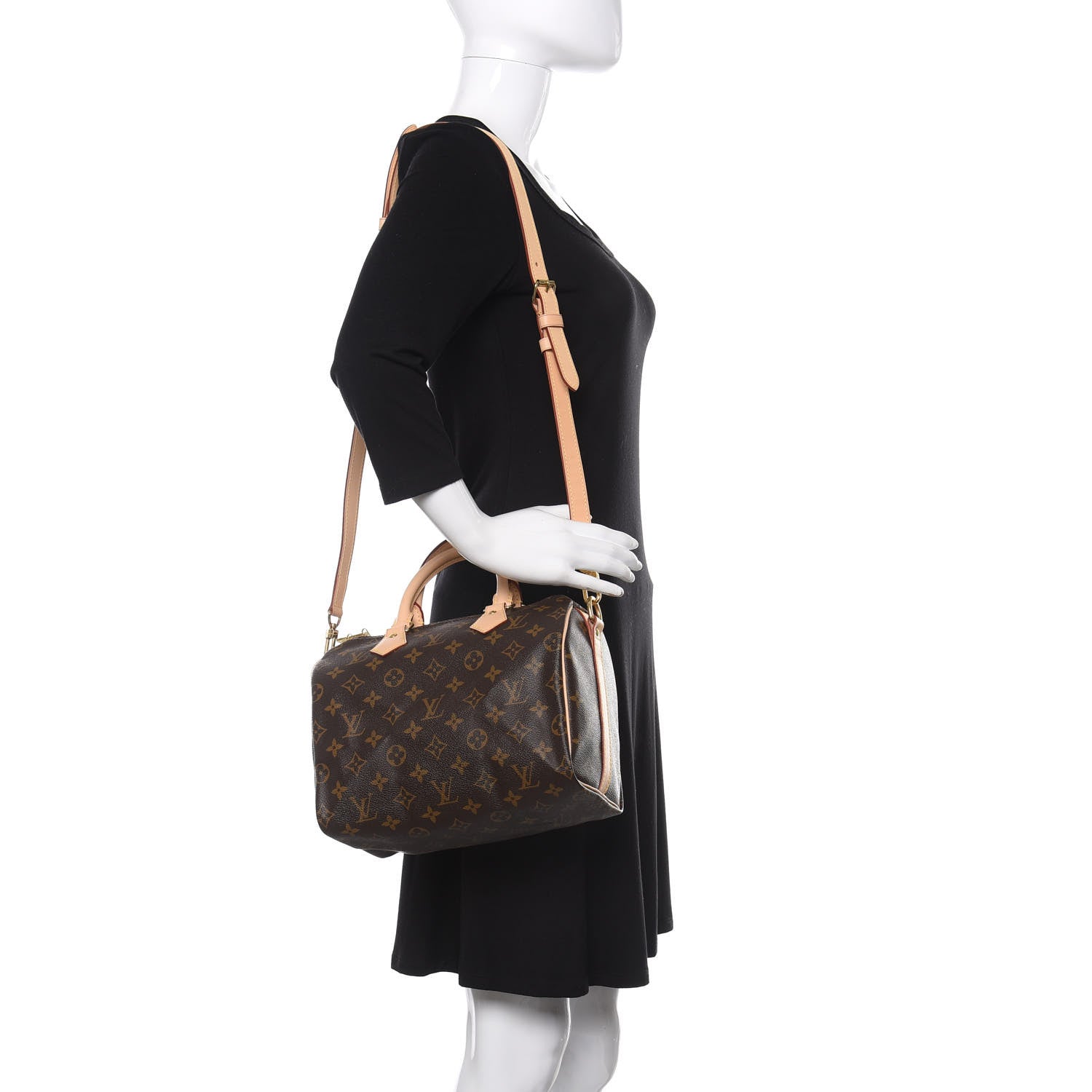Louis Vuitton Monogram Speedy Bandouliere 25 2 of 14