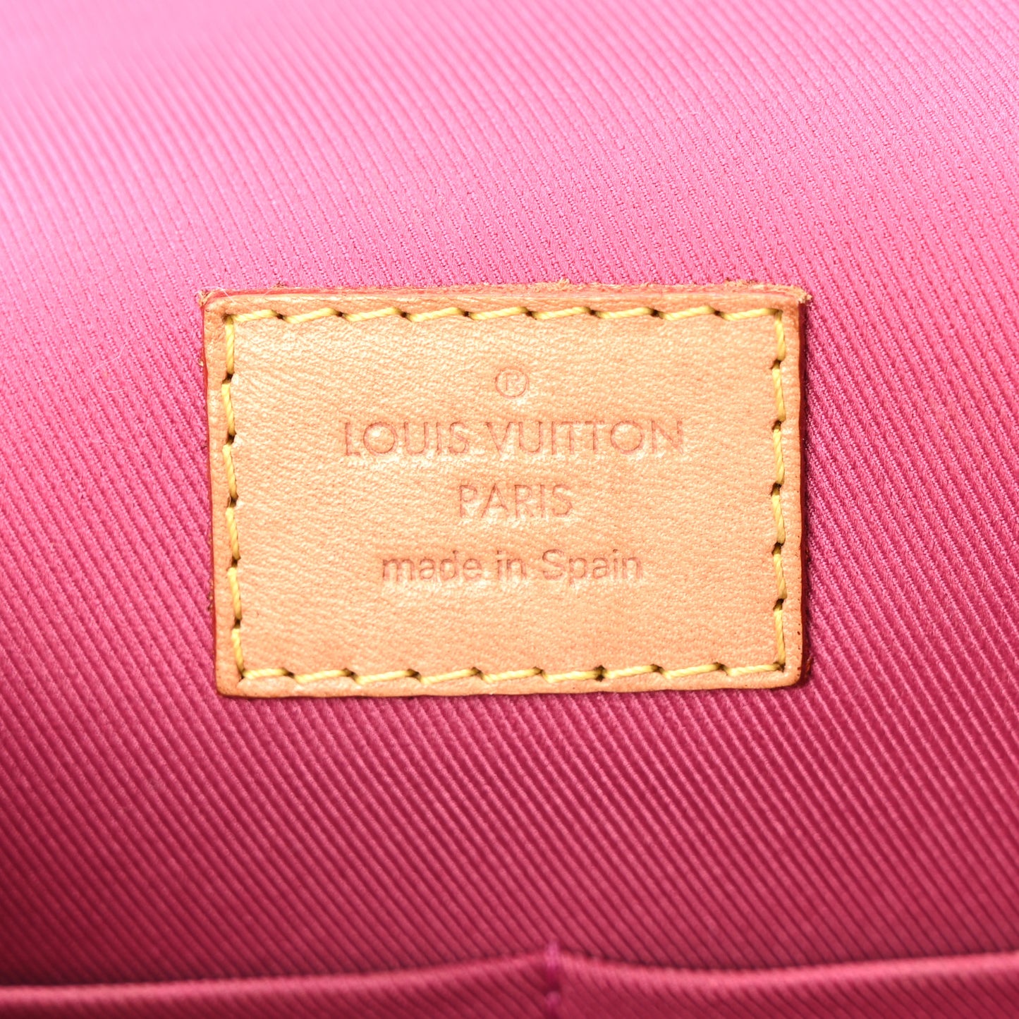 Monogram Cluny BB Bordeaux Fuchsia