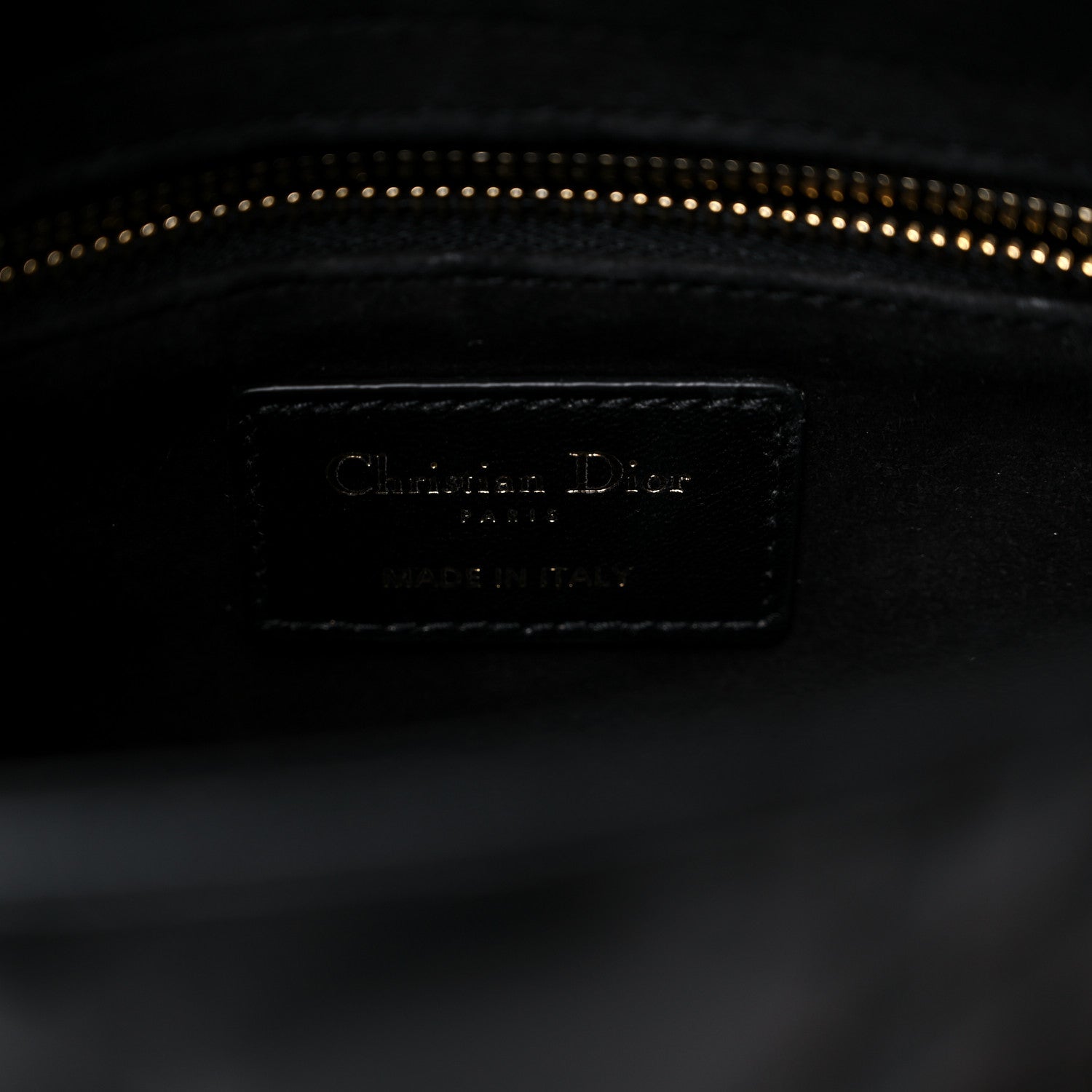 Christian Dior Lambskin Cannage Small My ABCDior Lady Dior Black 6 of 12