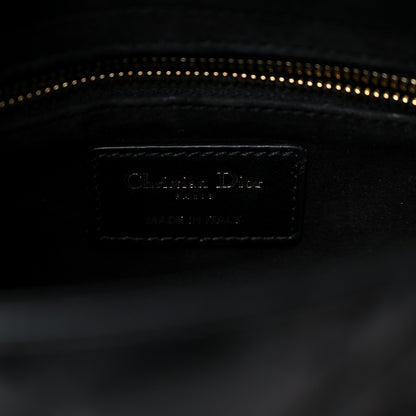 Christian Dior Lambskin Cannage Small My ABCDior Lady Dior Black 6 of 12