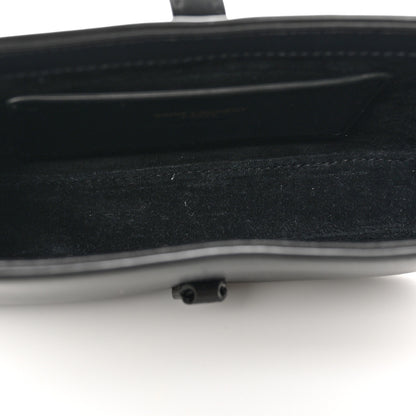 Saint Laurent Smooth Calfskin Le 5 A 7 Mini Hobo Black 6 of 8