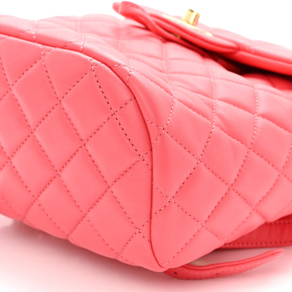 Chanel Lambskin Quilted Mini Urban Spirit Backpack Pink 9 of 9