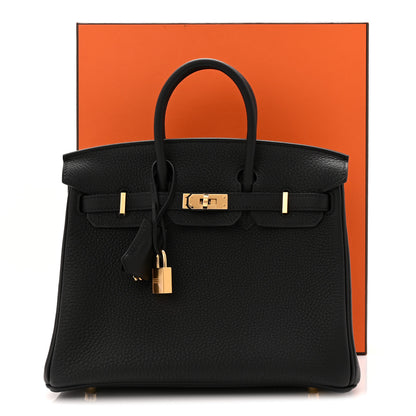 Hermes Togo Birkin 25 Black 30 of 30