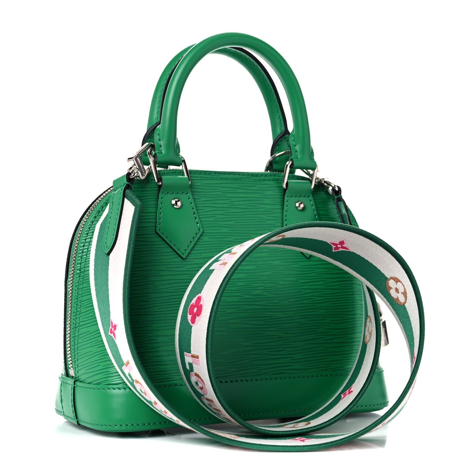 Louis Vuitton Epi Jacquard Alma BB Serpentine 4 of 10