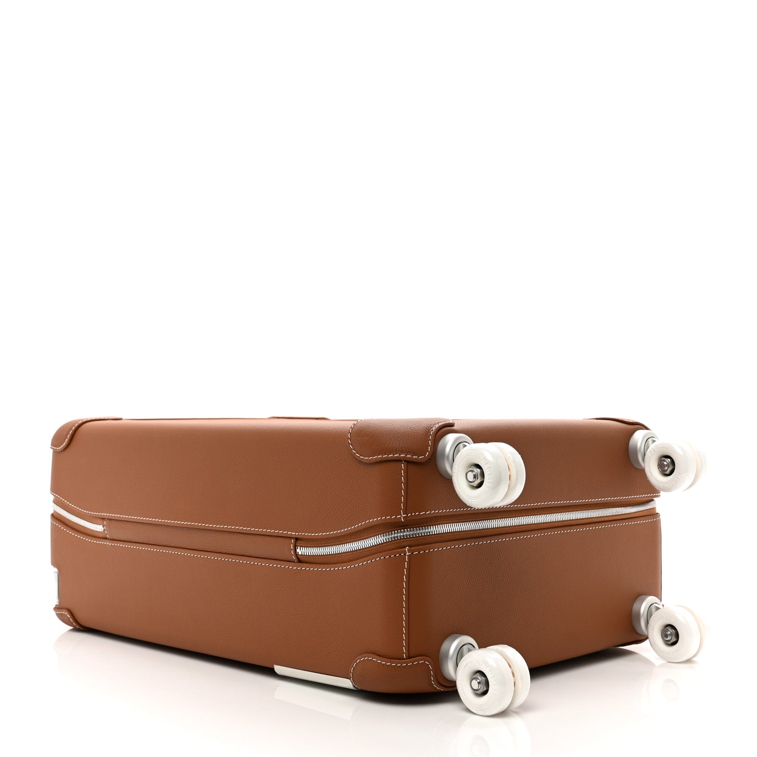 Hermes Taurillon Regate R.M.S. Trolley Case Luggage Gold 3 of 9