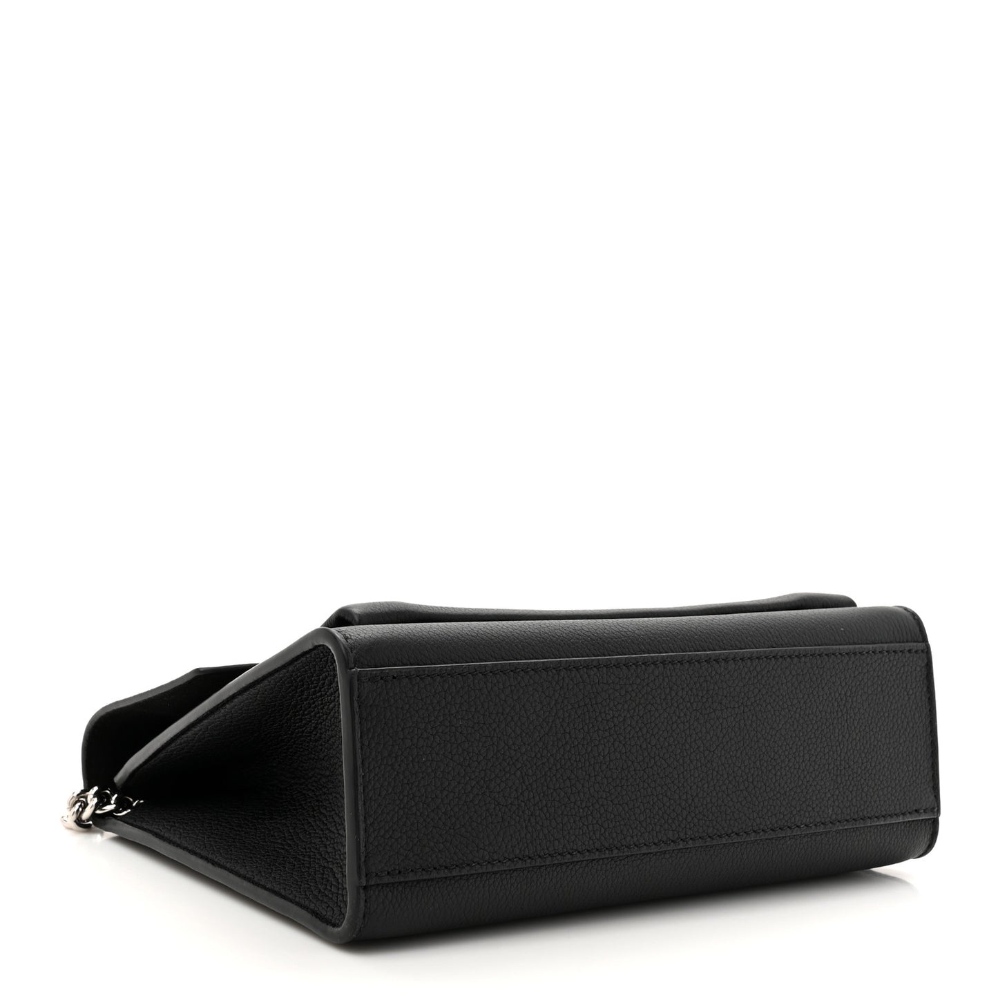 Soft Calfskin Mylockme Chain Bag BB Black