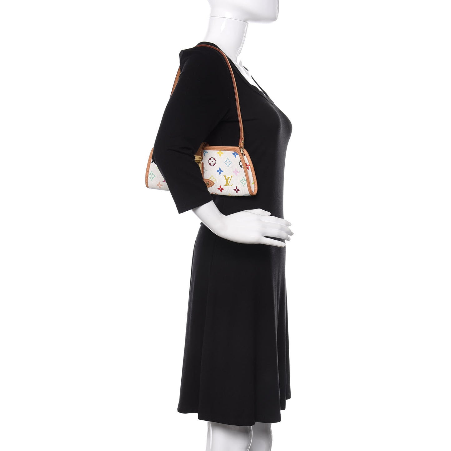 Monogram Multicolor Shirley White