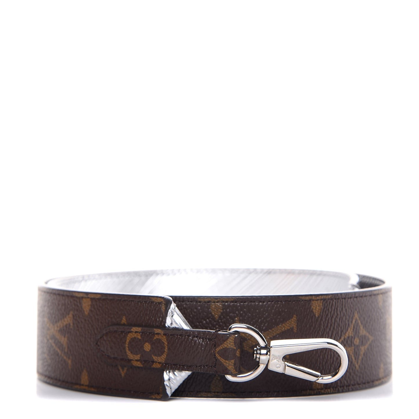 Epi Monogram Bandouliere Shoulder Strap Silver