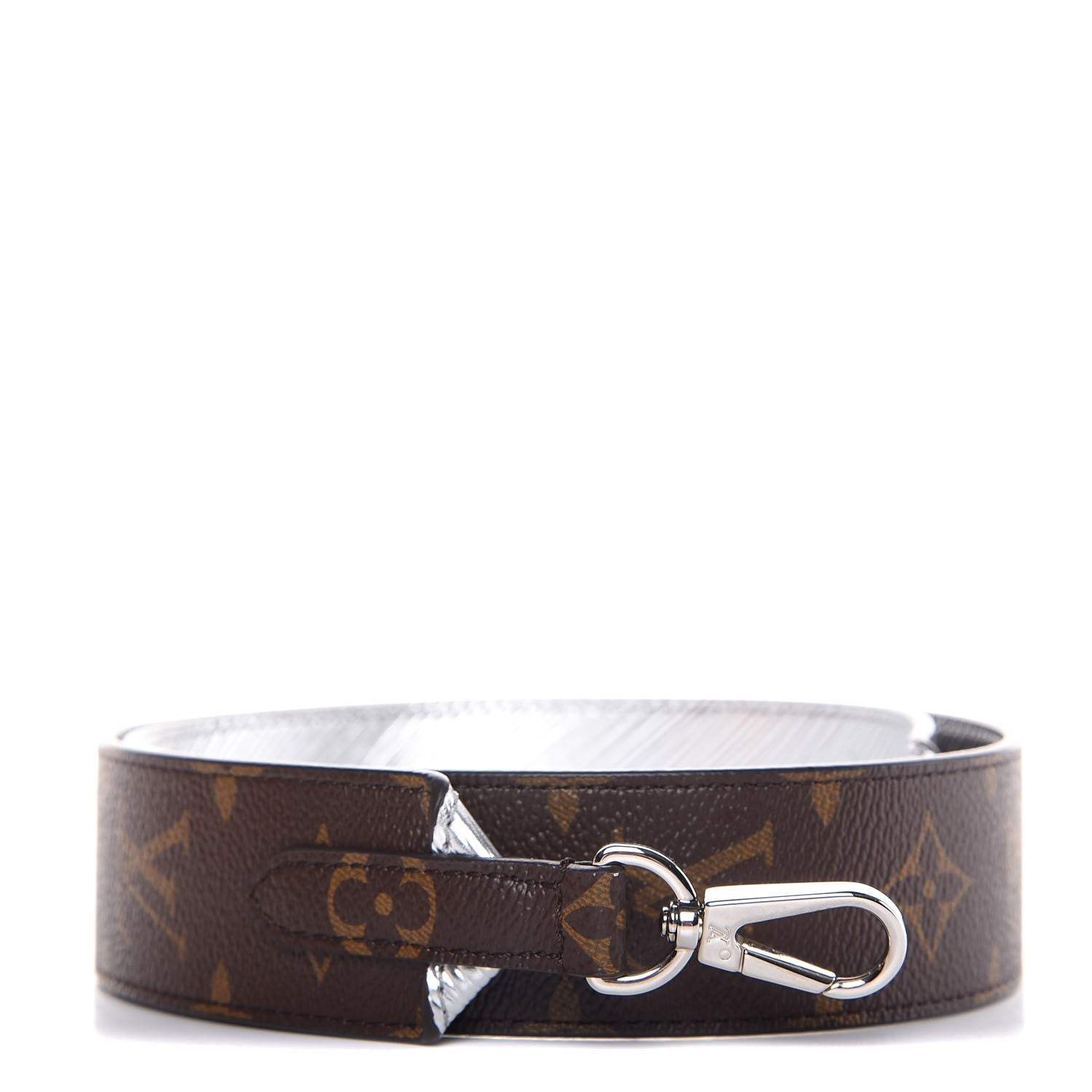 Louis Vuitton Epi Monogram Bandouliere Shoulder Strap Silver 1 of 6