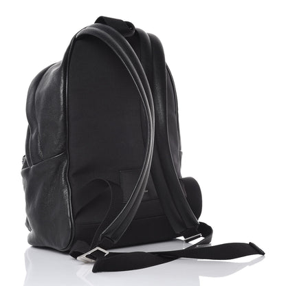 Saint Laurent Sheepskin Mini Love Appliqué City Backpack Black 3 of 8