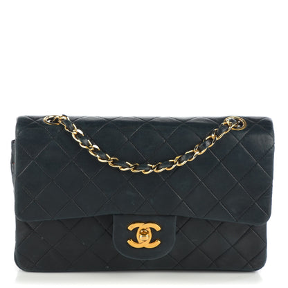 Chanel Lambskin Quilted Small Double Flap Black 1 of 12