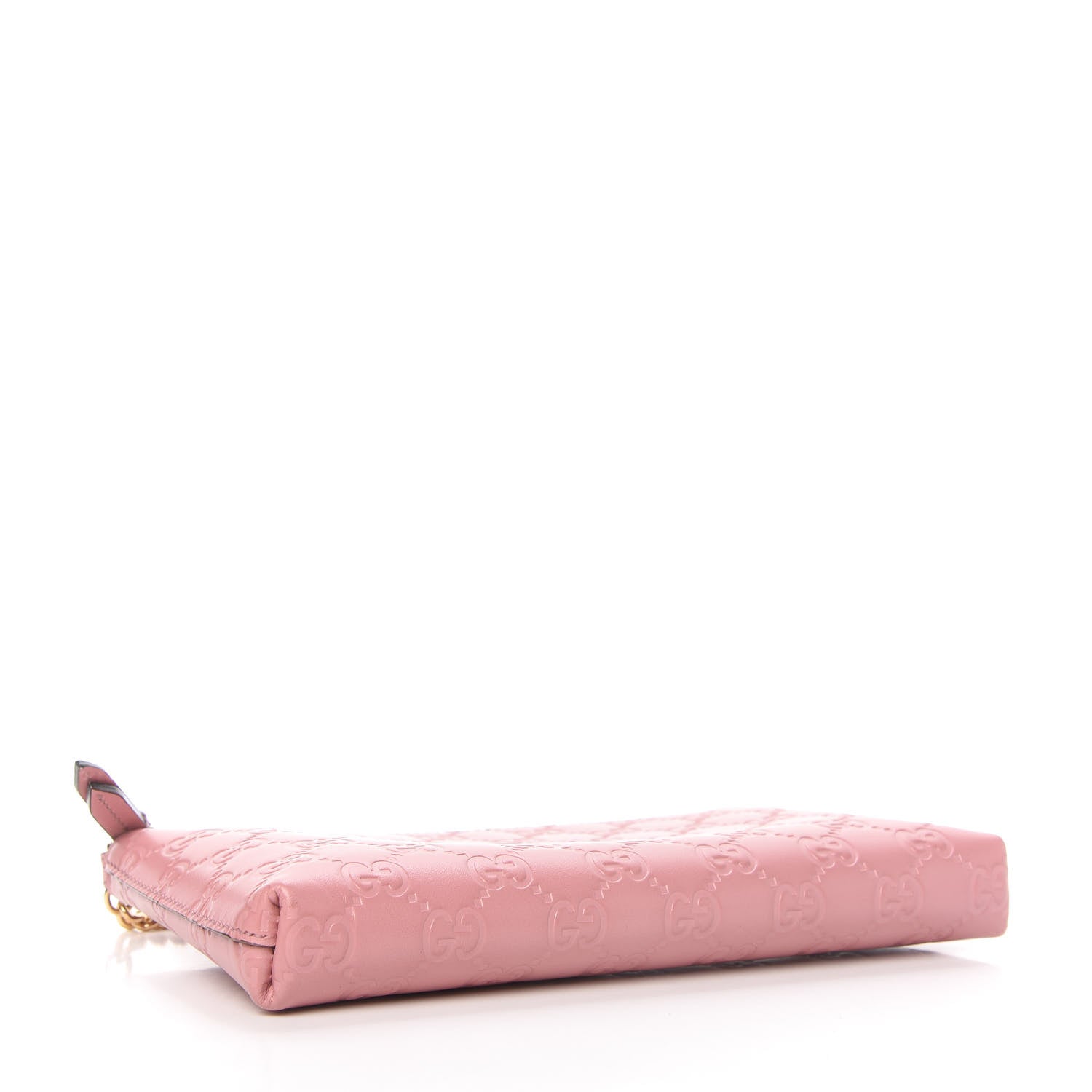 Gucci Guccissima Signature Wrist Wallet Rose Baby Candy 4 of 11