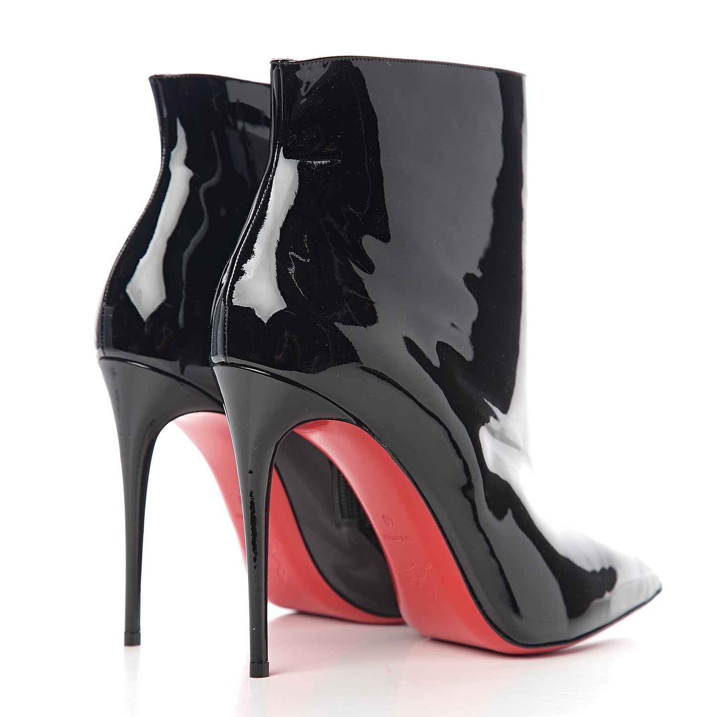 Patent So Kate Booty 100 Ankle Boots 40 Black