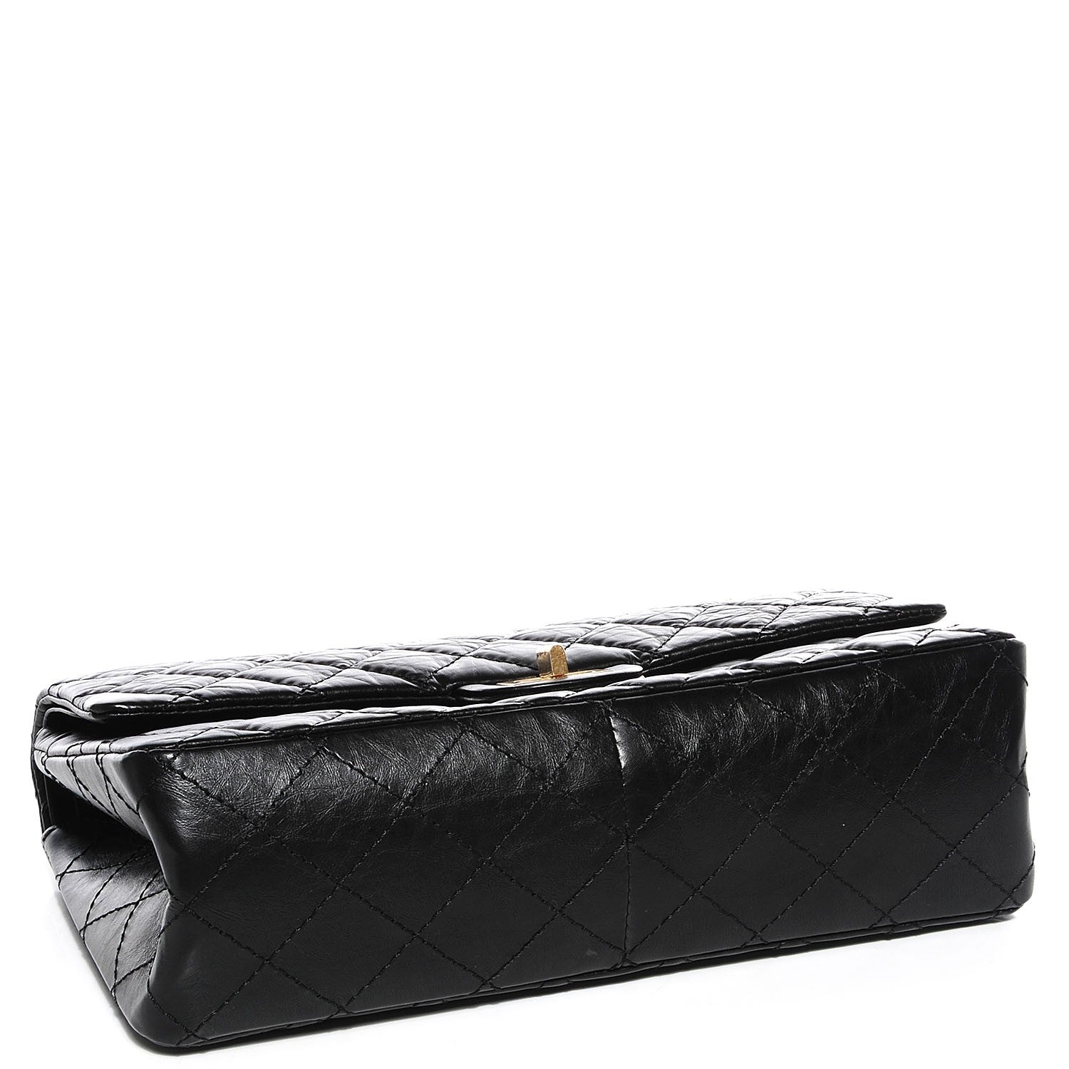Chanel Aged Calfskin Quilted 2.55 Reissue 226 Flap Black 4 of 9