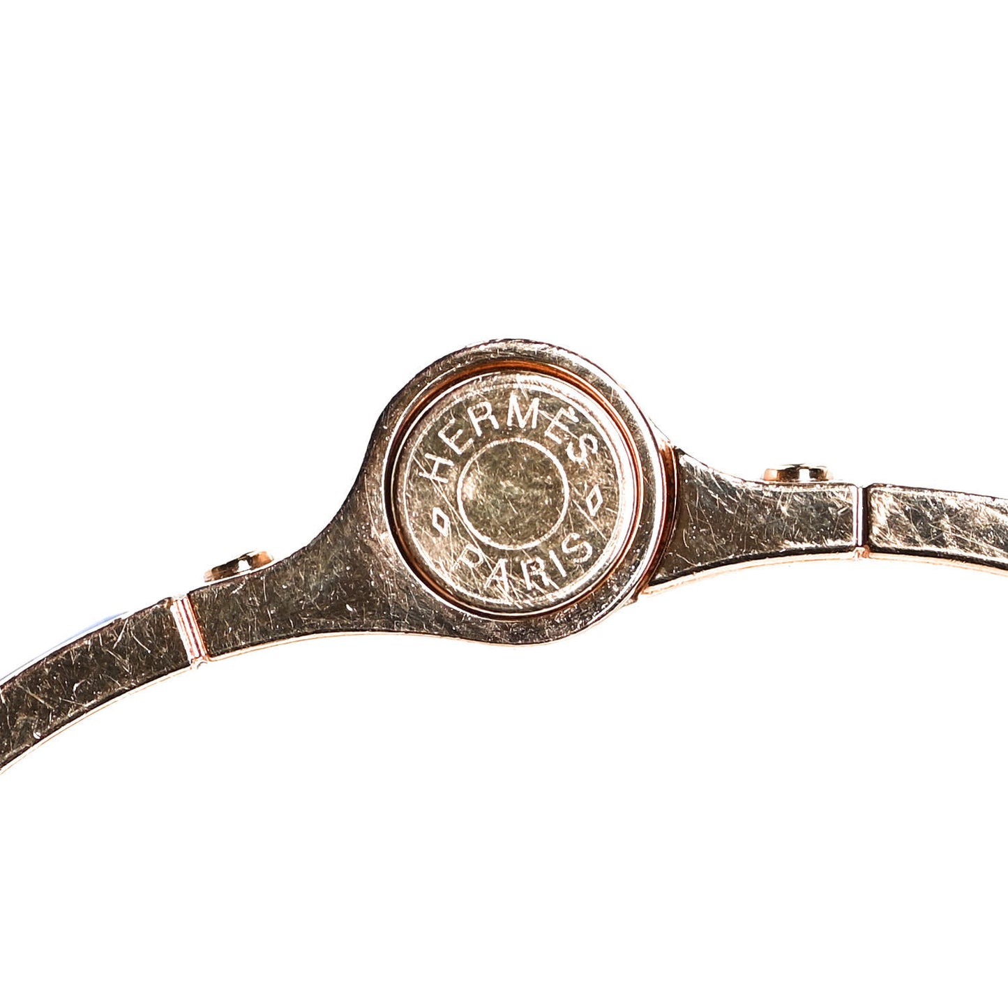 Enamel Printed Narrow Colliers De Chiens Hinged Bracelet S