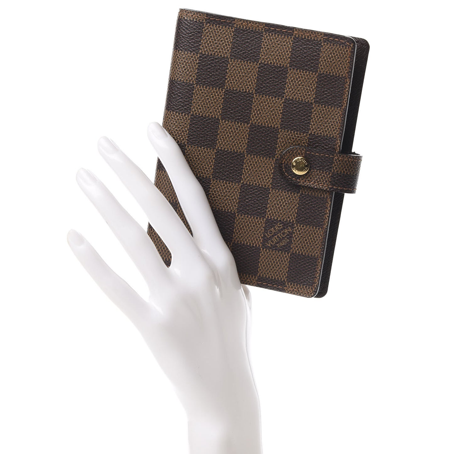 Damier Ebene Small Ring Agenda Cover