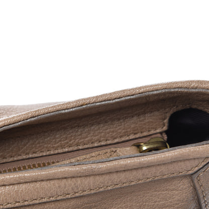Burberry Calfskin Medium Bartow Hobo Bag Beige 12 of 12