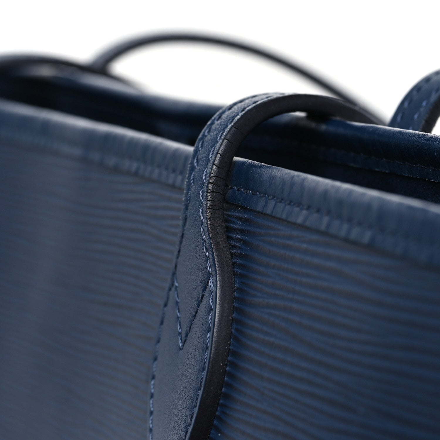 Louis Vuitton Epi Neverfull MM Indigo 10 of 10