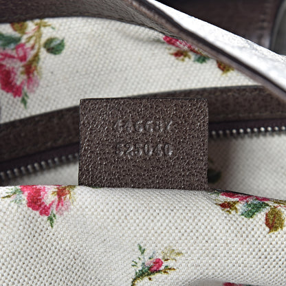 Gucci GG Supreme Monogram Web Embroidered Medium Dionysus Hobo Beige New Acero Multicolor 7 of 9