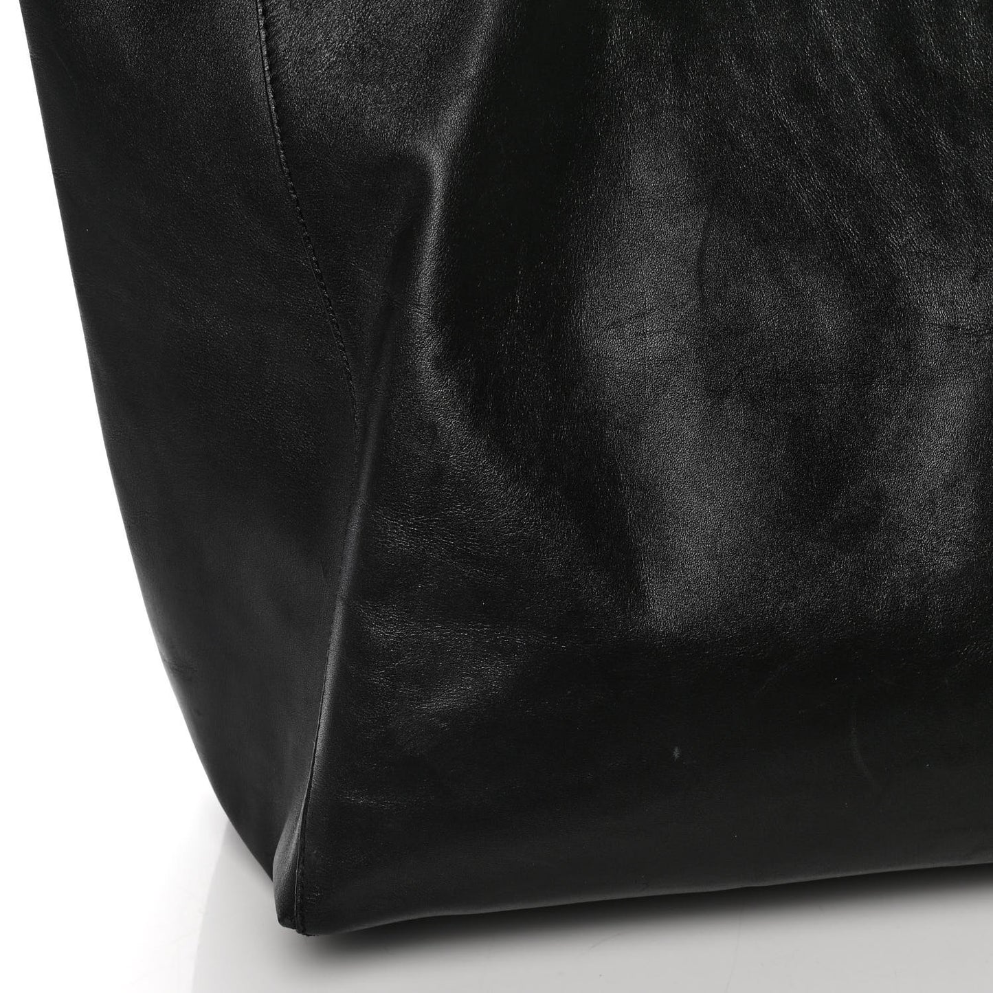 Calfskin Medium Horizontal Cabas Phantom Black