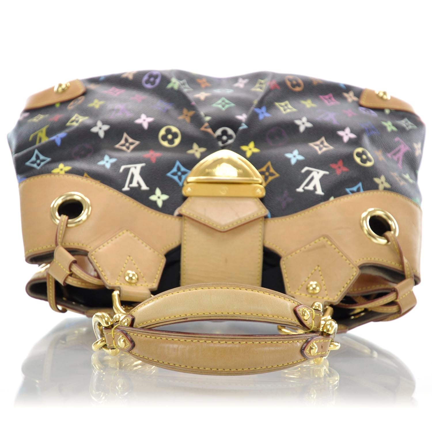 Louis Vuitton Monogram Multicolor Ursula Black 5 of 9