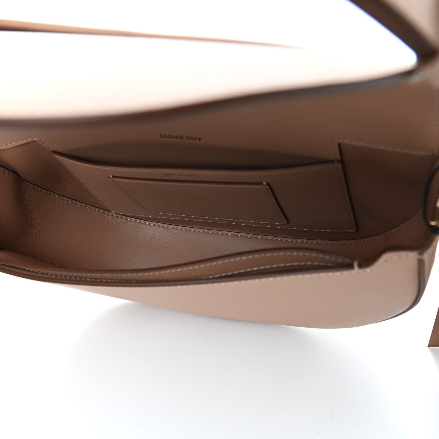 Calfskin Small Olympia Shoulder Bag Light Biscuit