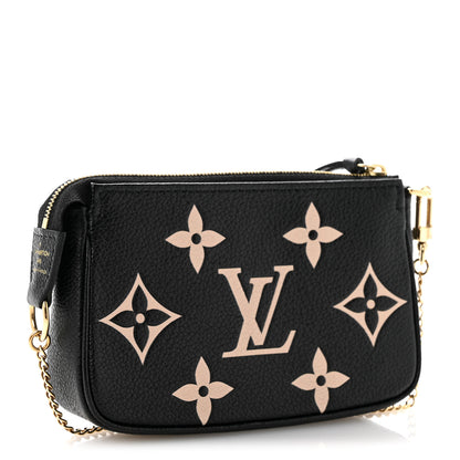 Louis Vuitton Empreinte Monogram Giant Mini Pochette Accessories Black 3 of 6