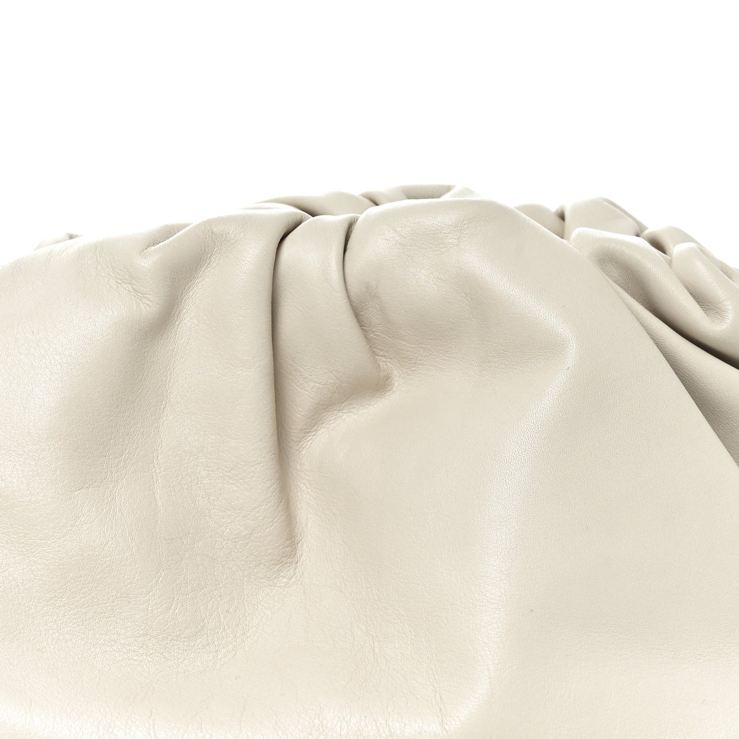 Smooth Butter Calf The Pouch Oversized Clutch Plaster