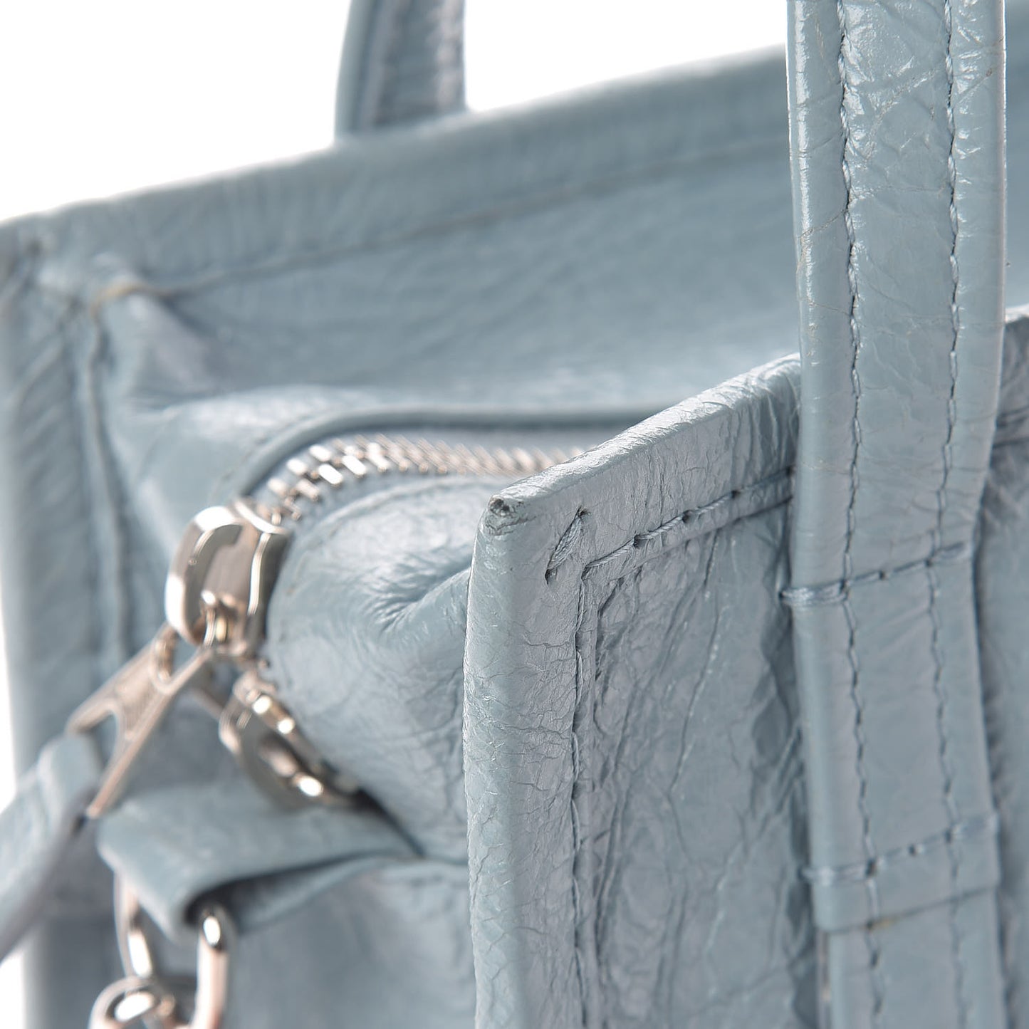 Agneau Arena XXS Bazar Shopper Tote Bleu Gris